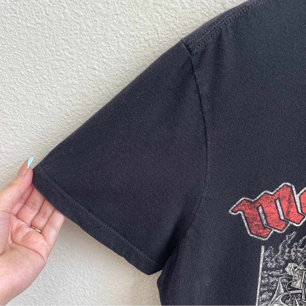 MOTÖRHEAD Black Red Motörizer Demon Semi Truck Short Sleeve Graphic Band Tee - Picture 5 of 8